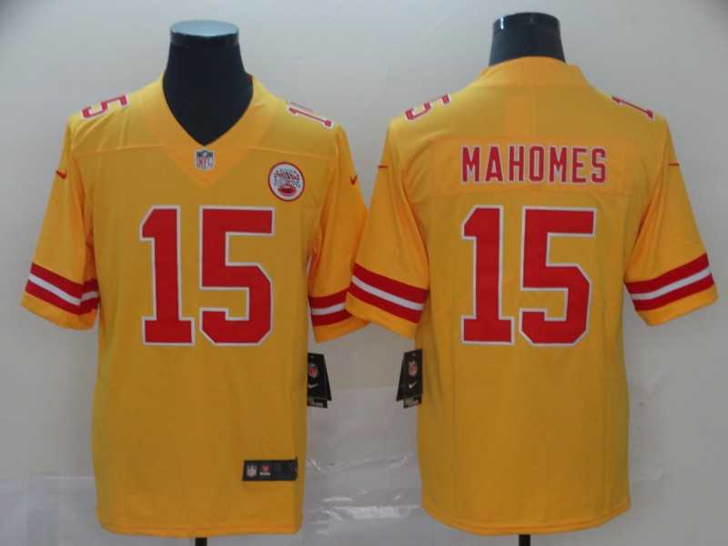 Nike Chiefs 15 Patrick Mahomes Gold Inverted Legend Limited Jersey,We sell and wholesale Nike Chiefs 15 Patrick Mahomes Gold Inverted Legend Limited Jersey on line form chian!